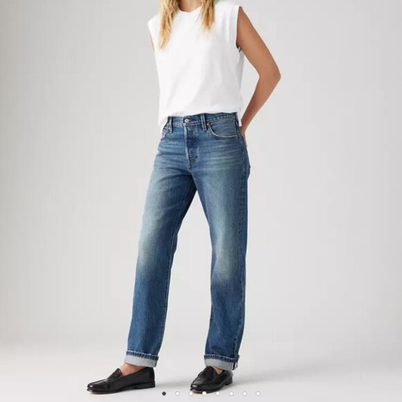 501® '90s Selvedge Women's Jeans W26 L32 EXC Condition - Picture 1 of 13